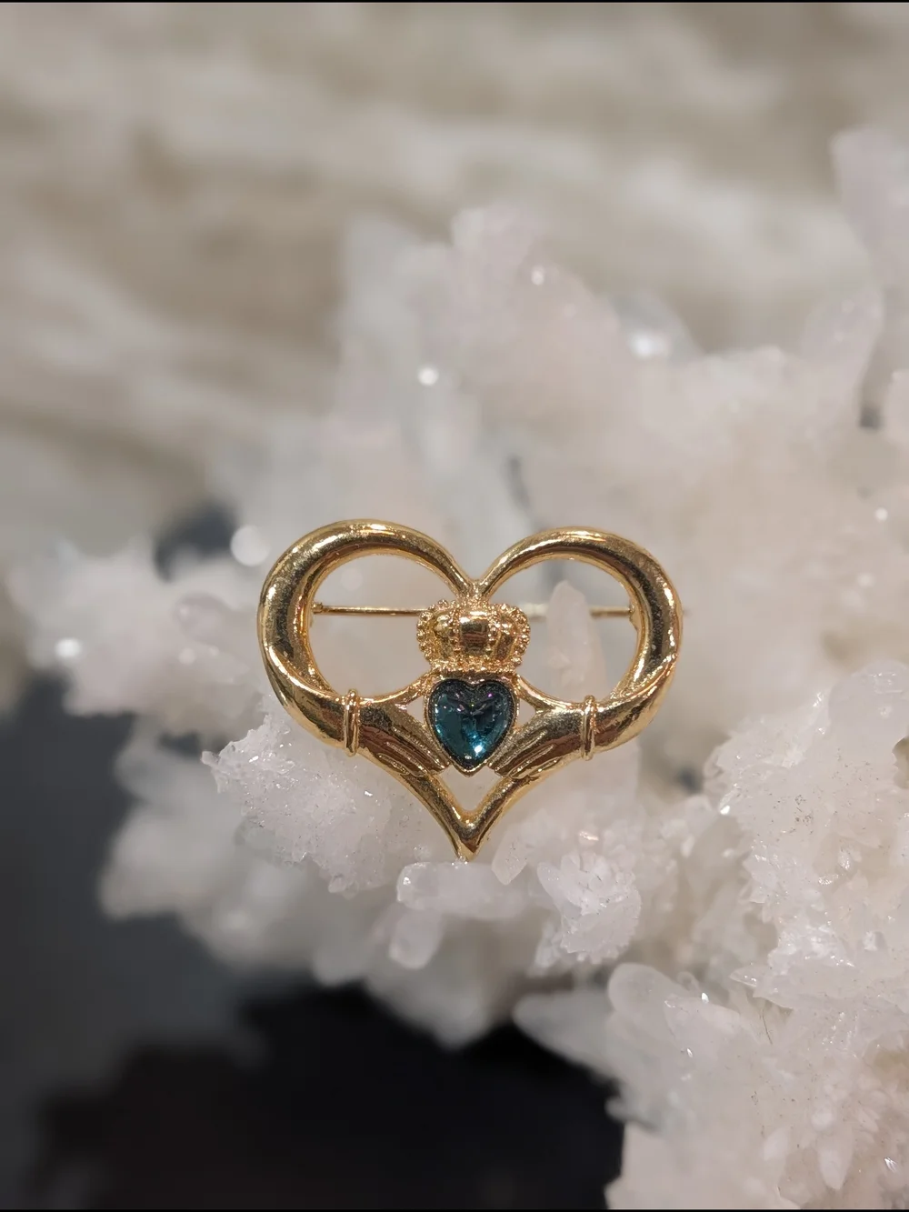 Nina Ricci Claddagh Brooch